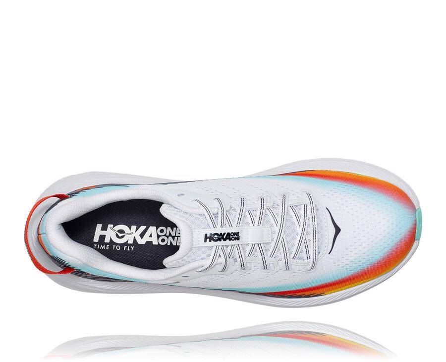 Chaussure Running Hoka One One Ironman Rincon 2 Femme - Blanche/Bleu - CSR-324850